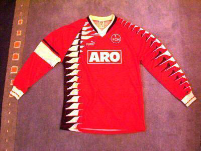 maillot de fc nuremberg domicile 1994-1995 rétro