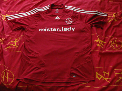 maillot de fc nuremberg domicile 2007-2008 rétro