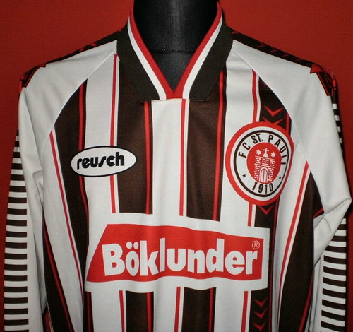 maillot de fc sankt pauli domicile 1996-1997 pas cher