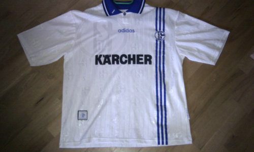 maillot de fc schalke 04 exterieur 1996-1997 rétro