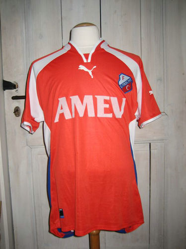 maillot de fc utrecht domicile 2001-2002 rétro