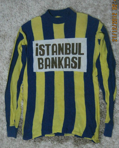 maillot de fenerbahçe sk domicile 1981-1983 rétro