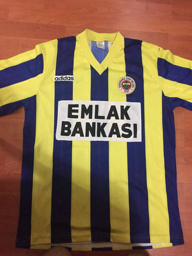 maillot de fenerbahçe sk domicile 1995-1996 rétro