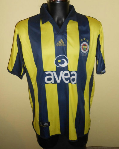 maillot de fenerbahçe sk domicile 2006-2007 rétro