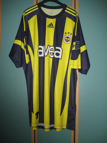 maillot de fenerbahçe sk domicile 2009-2010 rétro