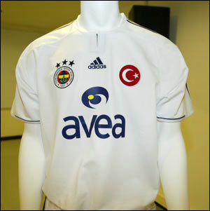 maillot de fenerbahçe sk exterieur 2004-2006 rétro