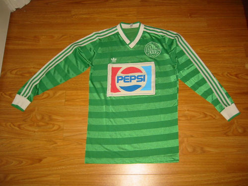 maillot de ferencváros tc domicile 1986-1987 rétro