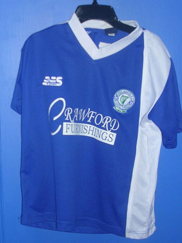 maillot de finn harps domicile 2007 rétro