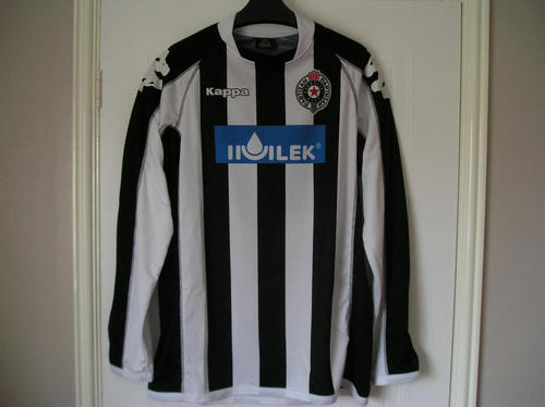 maillot de fk partizan domicile 2005-2006 pas cher