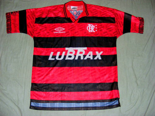 maillot de flamengo particulier 1995-1996 rétro