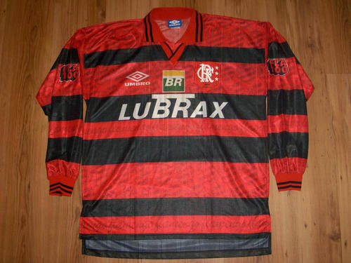 maillot de flamengo particulier 1995 rétro