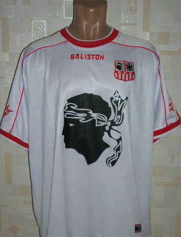 maillot de foot ac ajaccio domicile 2003 pas cher