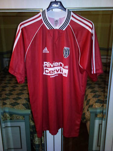maillot de foot ac cesena exterieur 2003-2004 rétro