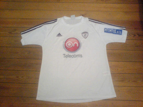 maillot de foot ael larissa exterieur 2008-2009 rétro