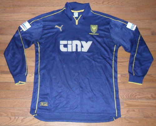 maillot de foot afc wimbledon domicile 2000-2001 pas cher