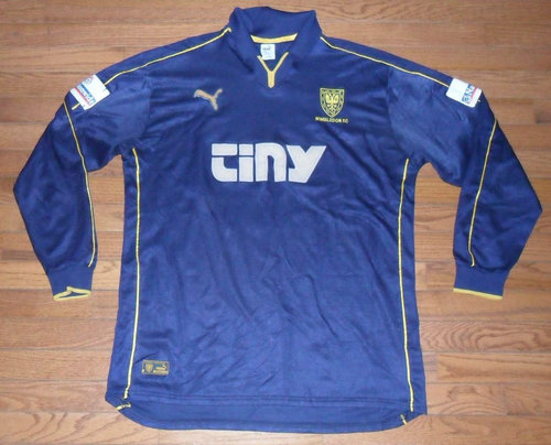 maillot de foot afc wimbledon domicile 2000-2001 pas cher