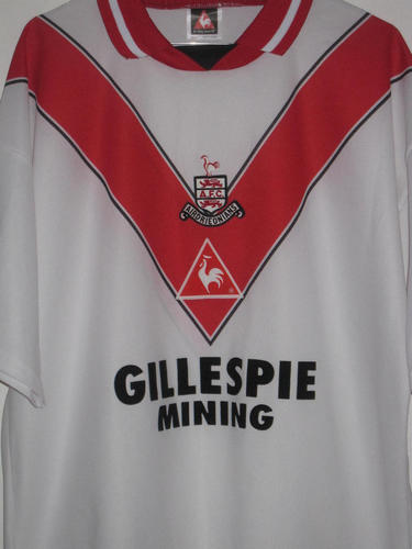 maillot de foot airdrieonians fc domicile 1997-1998 rétro