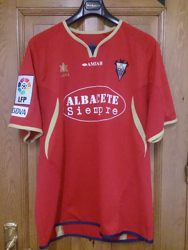 maillot de foot albacete balompié exterieur 2009-2010 pas cher