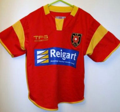 maillot de foot albion rovers exterieur 2006-2007 rétro