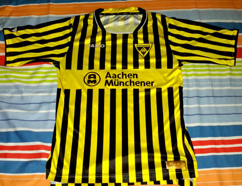 maillot de foot alemannia aachen domicile 2008-2009 rétro