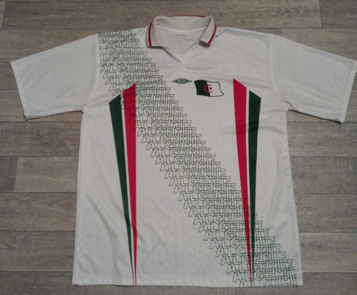 maillot de foot algérie domicile 1996-1998 rétro