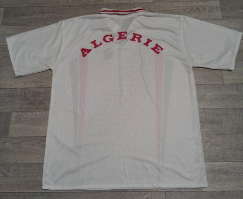 maillot de foot algérie domicile 1996-1998 rétro