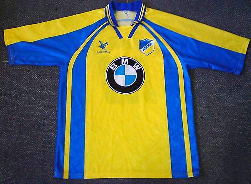 maillot de foot apoel nicosie domicile 1998-1999 pas cher