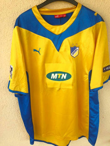 maillot de foot apoel nicosie domicile 2009-2010 rétro