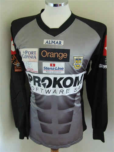 maillot de foot arka gdynia gardien 2005-2006 pas cher