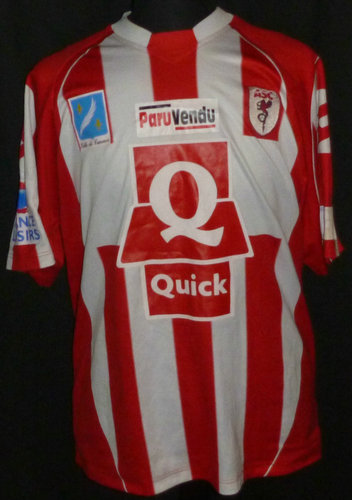 maillot de foot as cannes domicile 2004-2005 rétro