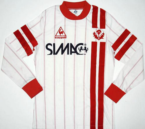 maillot de foot as nancy lorraine domicile 1980-1981 rétro