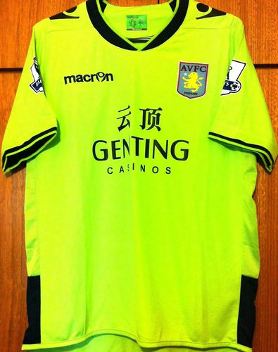 maillot de foot aston villa exterieur 2012-2013 pas cher