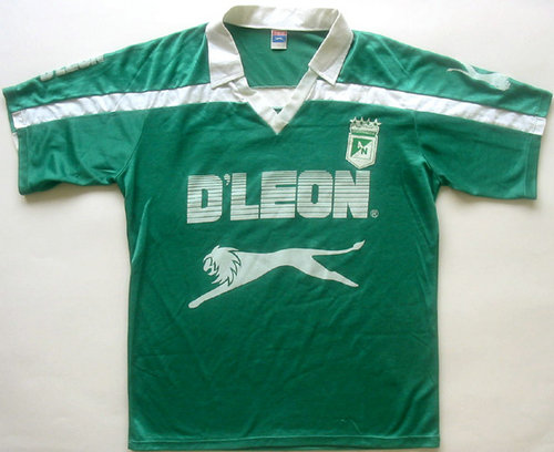 maillot de foot atlético nacional domicile 1988 rétro