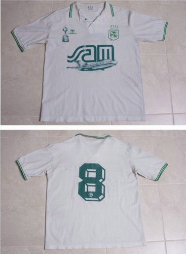 maillot de foot atlético nacional exterieur 1991 rétro