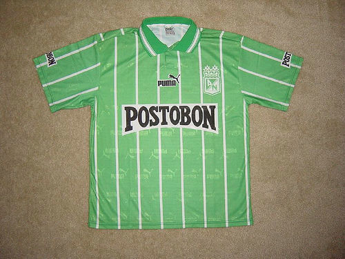maillot de foot atlético nacional exterieur 1999-2000 rétro