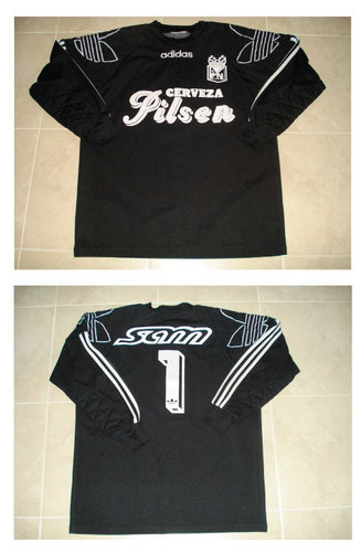 maillot de foot atlético nacional gardien 1995 rétro