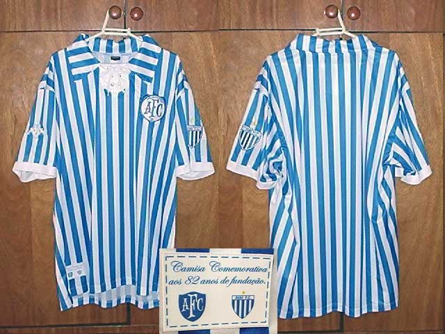 maillot de foot avaí futebol clube réplique 1923 rétro