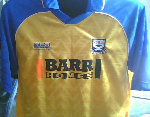 maillot de foot ayr united exterieur 1998-1999 pas cher