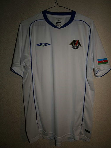 maillot de foot azerbaïdjan domicile 2009-2010 rétro