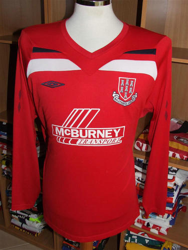 maillot de foot ballymena united exterieur 2010-2011 rétro