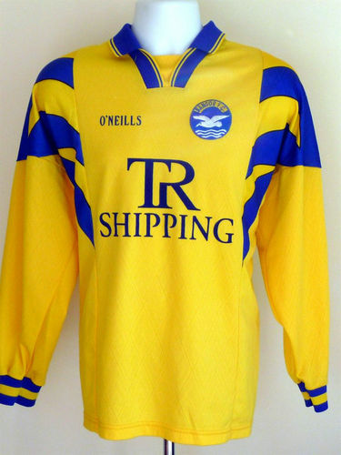 maillot de foot bangor fc domicile 1997-1999 rétro