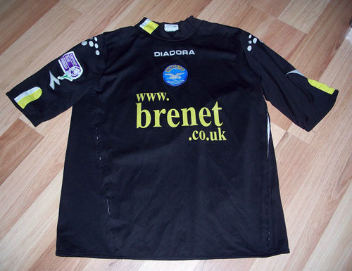 maillot de foot bangor fc exterieur 2005-2006 rétro