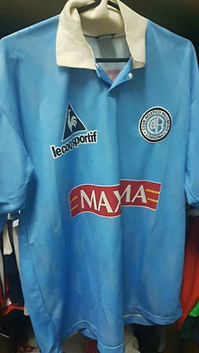 maillot de foot belgrano domicile 1997-1998 pas cher