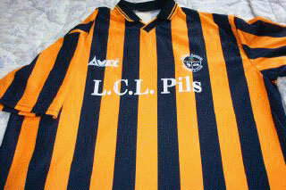 maillot de foot berwick rangers domicile 1998-1999 rétro