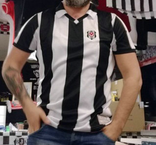 maillot de foot beşiktaş jk réplique 1970-1979 rétro