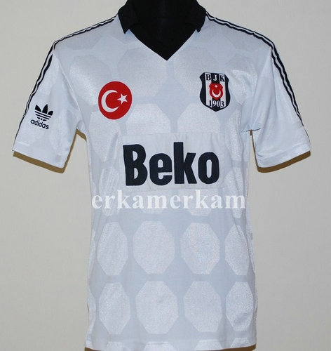 maillot de foot beşiktaş jk réplique 1991-1992 pas cher