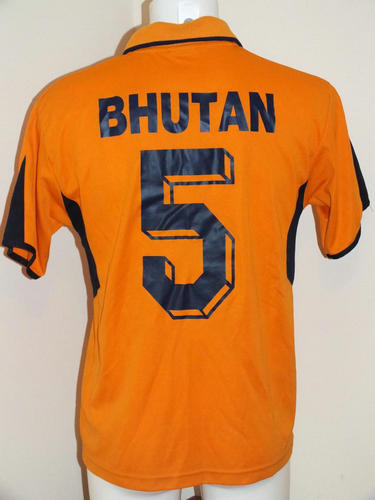maillot de foot bhoutan domicile 2004 rétro