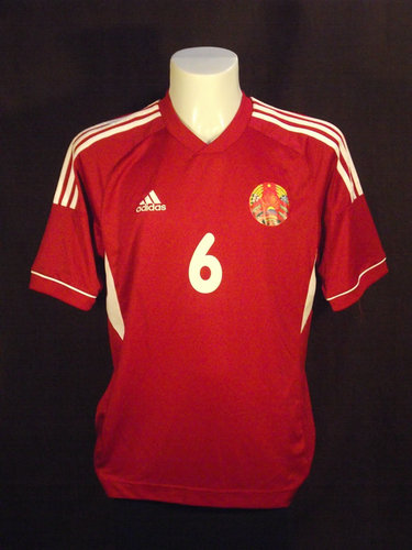 maillot de foot biélorussie domicile 2014-2015 rétro