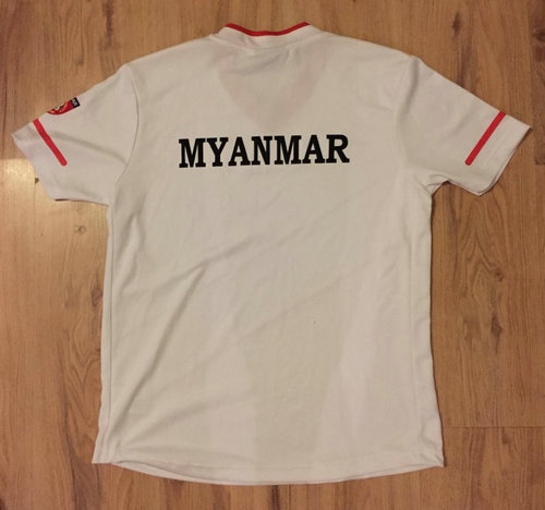 maillot de foot birmanie exterieur 2014 rétro