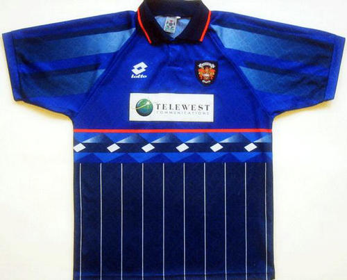 maillot de foot blackpool fc exterieur 1997-1998 pas cher